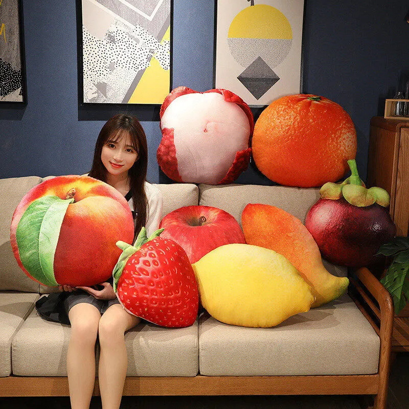 Creative Funny Simulation Fruit Pillow Creative Funny Simulation Fruit Pillow