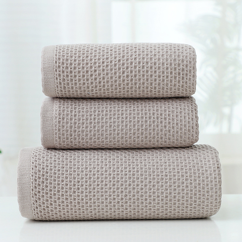 Thin cotton bath discount towels