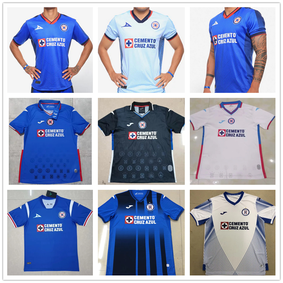 Top 2022 2023 Cruz Azul Soccer Jersey 2024 Shopee Singapore