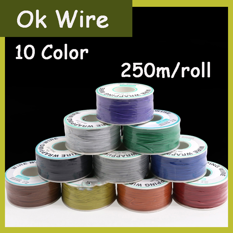 OK Wire Single-Core Tin Copper Wire Conductor Circuit Board Flying Wire