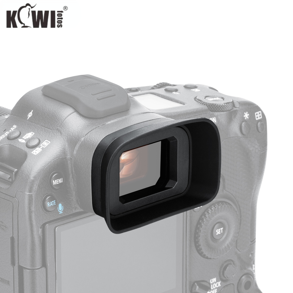 JJC Oculare In Silicone Morbido Per Canon EOS R3, Sostituisce