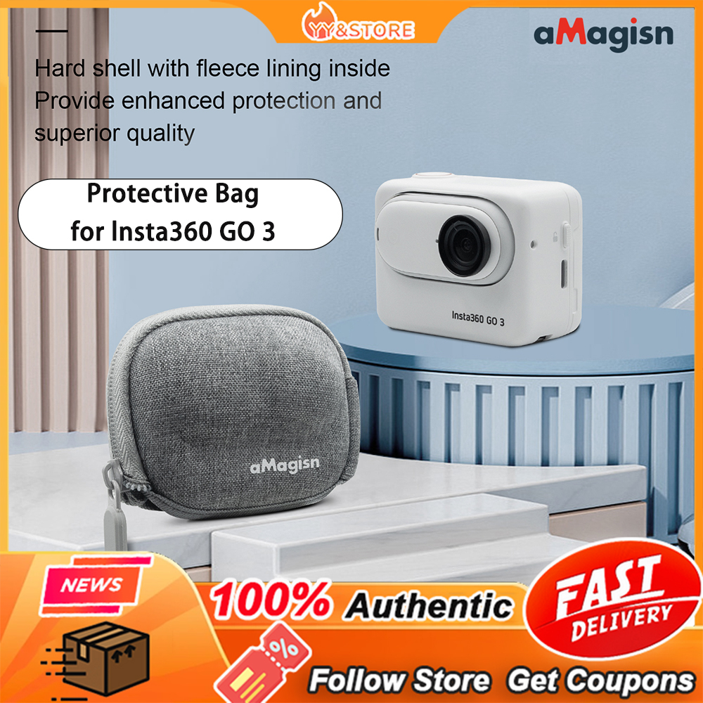 BeisDirect Tragetasche Für Insta360 GO Ultra - Schutzhülle Für Sportkamera Zubehör