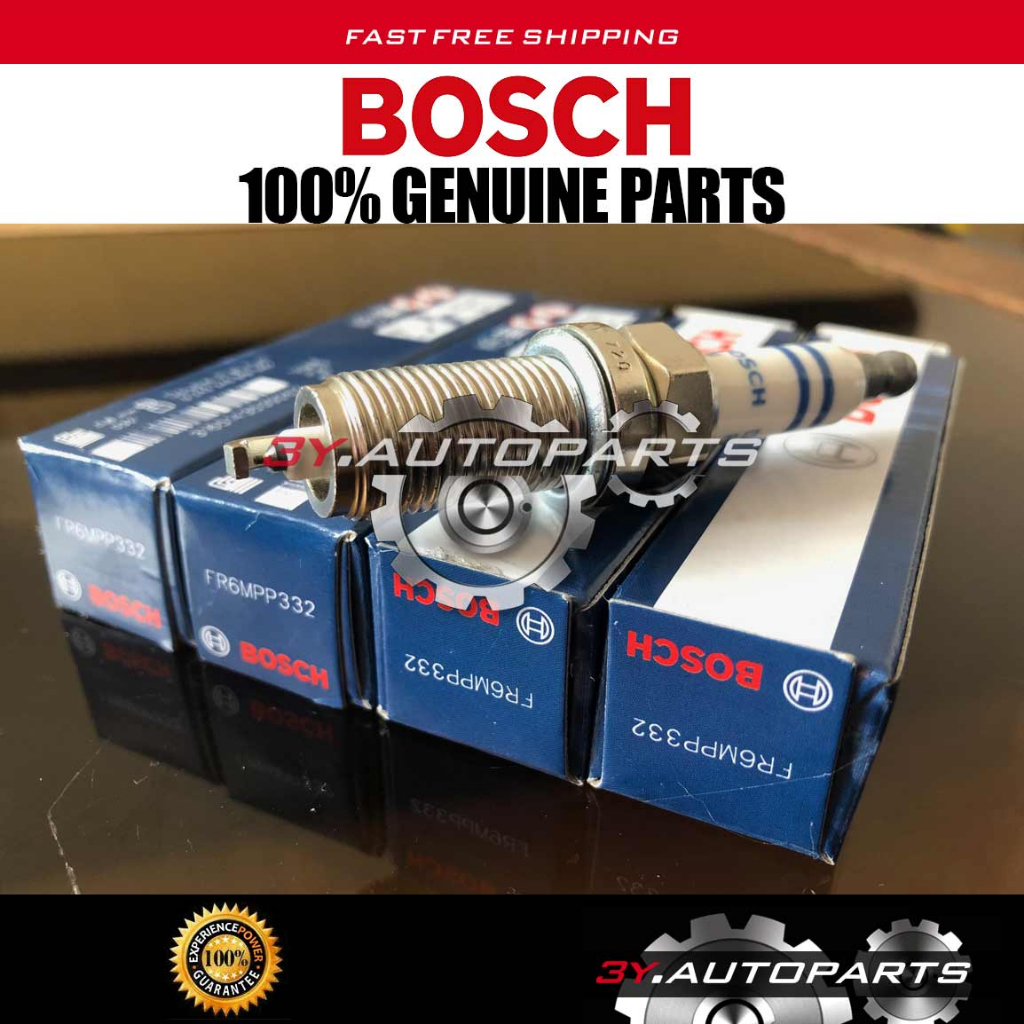 New FR6MPP332 0242240619 / Double Platinum Spark Plug (4pcs) For