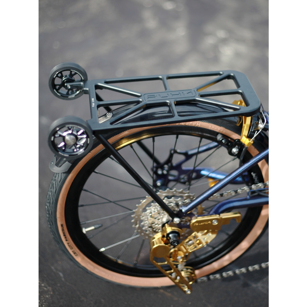 Ruhm A C P Line Shelf for Brompton and 16 inch JAVA NEO Folding Bicycle ...