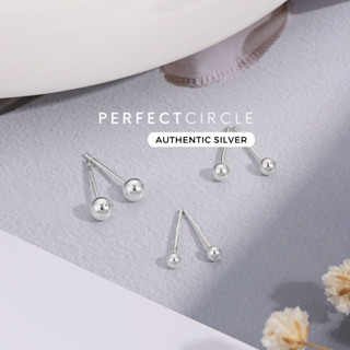 Pure silver sales earring studs