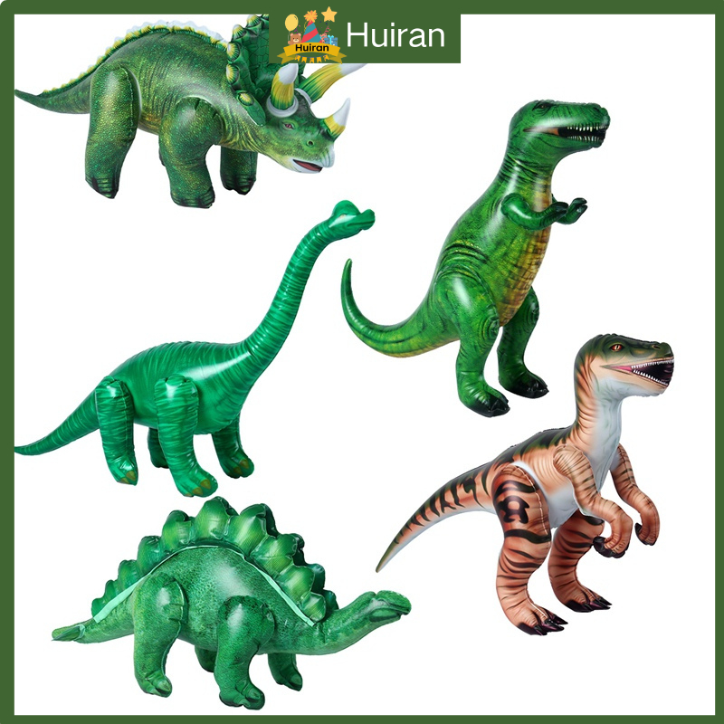 3D Dinosaur Balloon Safari Theme Party Decorations Raptor Cute DIY ...