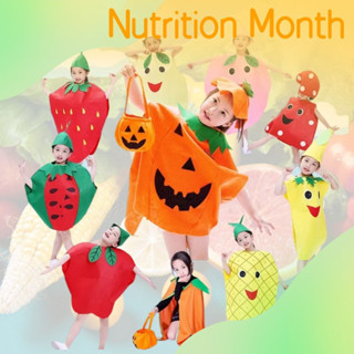 Nutrition Month Catwalk Stage Vegetable Dress Up Pineapple