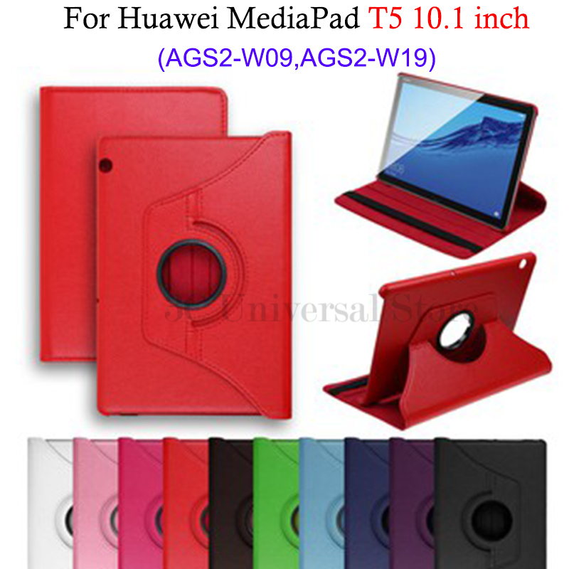  Tablet Case Cover Case Compatible with Huawei MediaPad T5-10.0  Case Cover,Slim Smart Folio Stand Cover Shockproof Protective Cases Auto  Sleep/Wake Protective Case w Pen holder Case Tablet Case & Card 