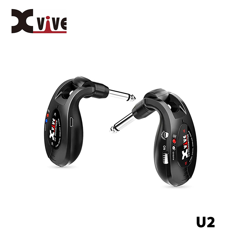 Xvive U2 Guitar Wireless System Rechargeable 2.4GHz Digital Guitar