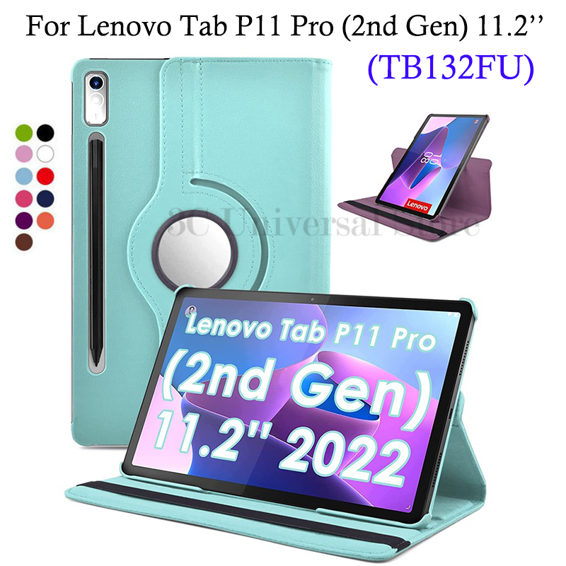 Case for Lenovo Tab P11 Pro Gen 2 11.2 (2022) (TB132FU) Slim Shell Stand  Cover