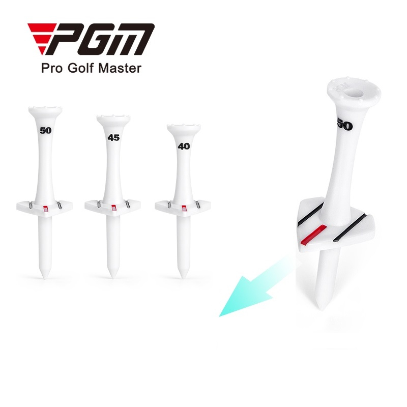 PGM 40mm 45mm 50mm multifunctional golf tee with aiming line and low ...