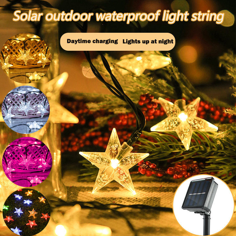 USB 5M 50LEDs/10M 100LEDs/20M 200LEDs LED Copper Wire String Light  Christmas Fairy Light Waterproof Indoor Outdoor Home Xmas Festival Decor  1/2/3/4Pcs 