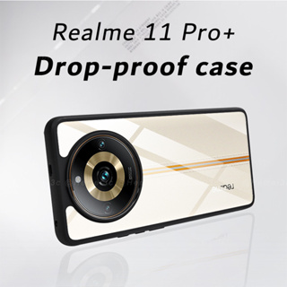 Magnetic Case for Realme 11 Pro Plus C25Y Metal Frame Double-sided