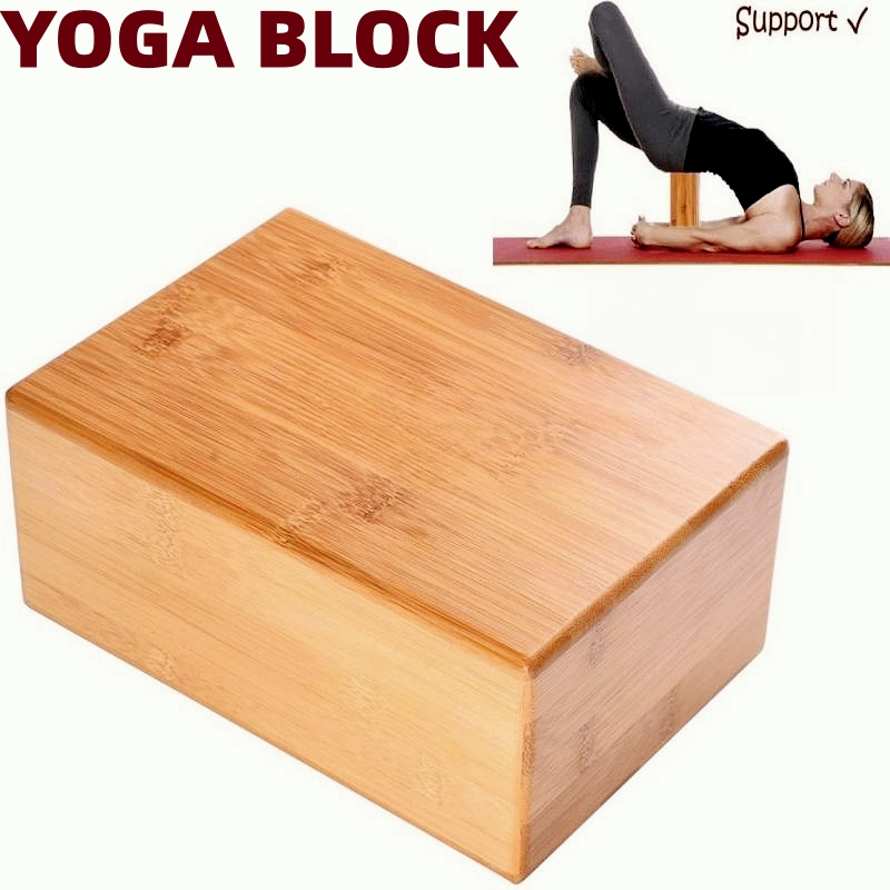 JIJI.SG x FITNET) ECO Premium Yoga Block / 2 Size / Sustainable Material