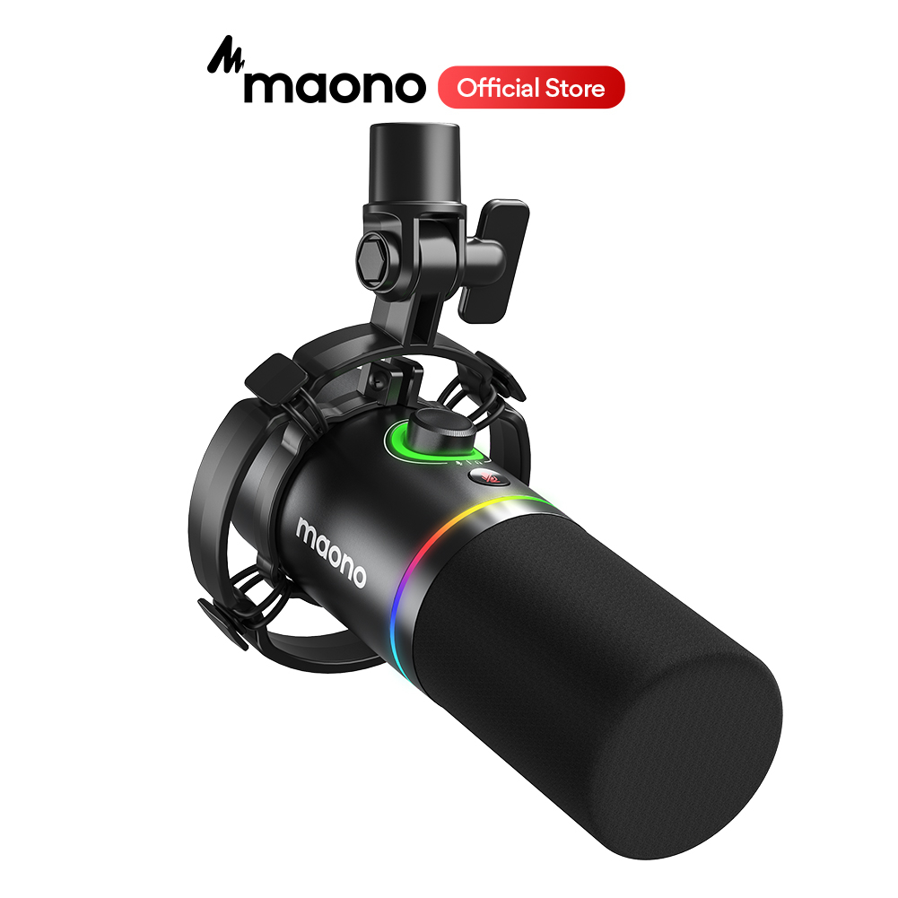 Maono PD200X Podcast Dynamic Microphone USB/XLR Dual Mode Microphone ...