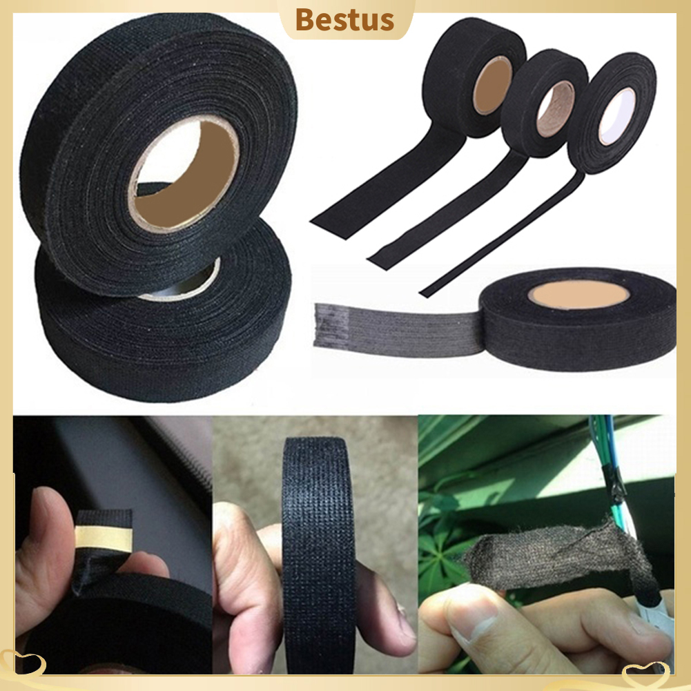 【Bestus】Car Strong Adhesive Cloth Fabric Heat-resistant Wiring Loom ...