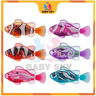 ikan robot mainan robot fish fish toy swim robo fish toy toy fish swimming fish toys moving fish toys for kids baby bath toy baby shower toy cat fish toy for cat