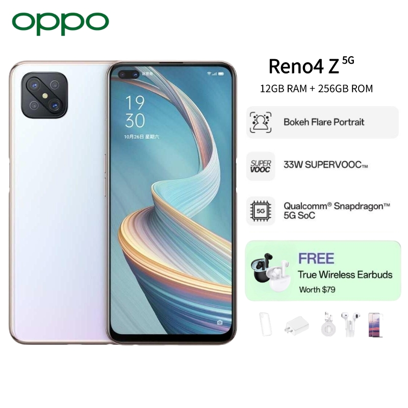 OPPO Reno 4Z 5G 12GB RAM+256GB ROM | 6.57 inch HD Display | 60 MP REAL ...