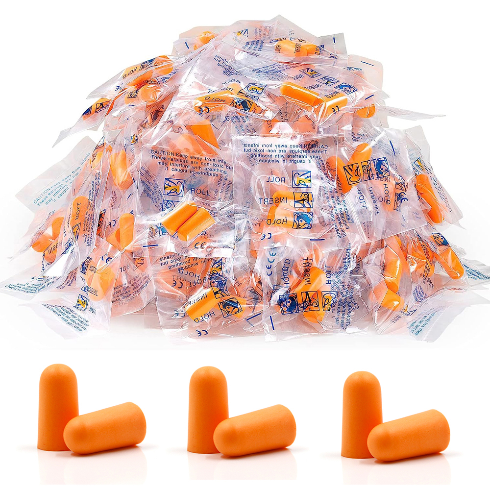 20/40/60/100 Pairs Earplugs for Noise Canceling Ear Plugs for Sleep