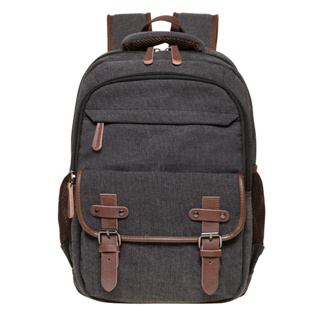 Kaukko Vintage Canvas Backpack - Large Capacity,Multi-Functional Durable Outdoor Rucksack Ks28, 24.3L