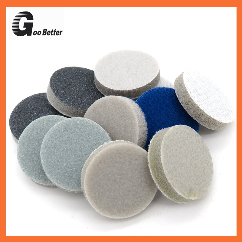 1"6" Backed Sponge Disc Sandpaper SelfAdhesive Sandpaper 300 3000 Dry Wet DualPurpose