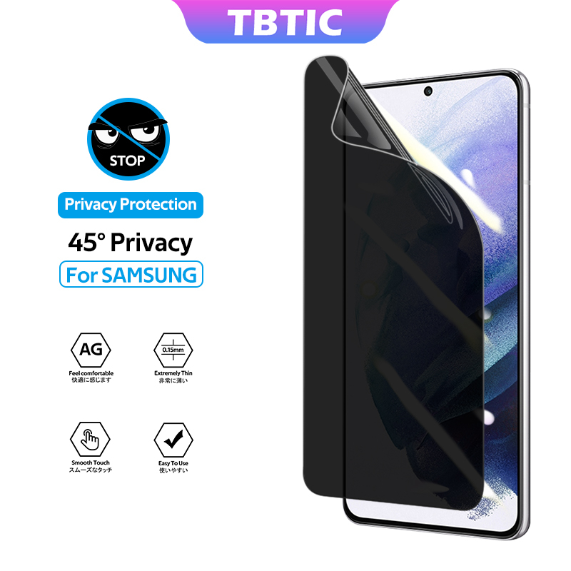 TBTIC Privacy Hydrogel Film For Samsung Galaxy S21 S22 S21 S23 S24Plus