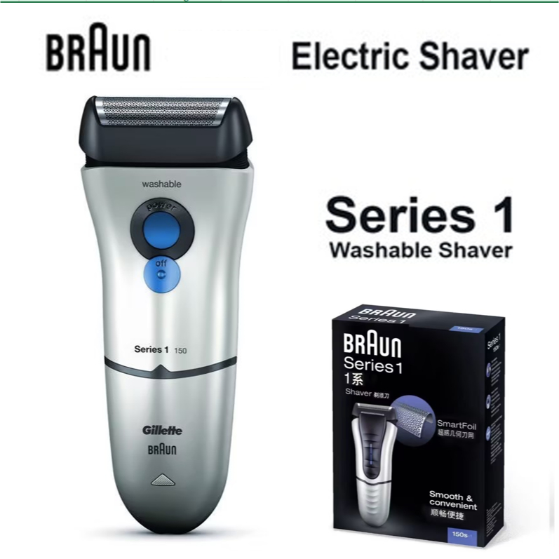 ⭐HOT SALE⭐Braun 150S-1 Series 1 Electric Shaver with 6W Power Washable ...
