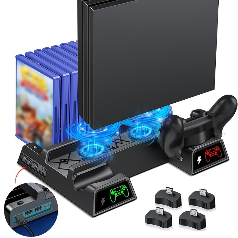 PlayStation Dualshock PS4 Slim/Pro Vertical Stand Base Dual