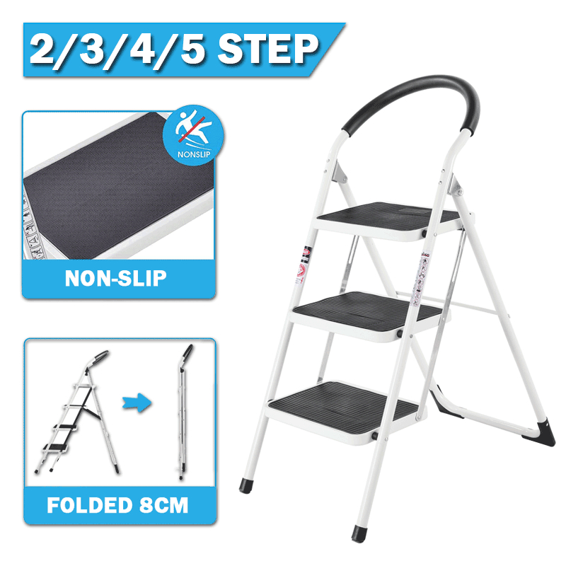 Simhact Foldable Ladder Step Ladder Home Multifunctional Ladder High ...