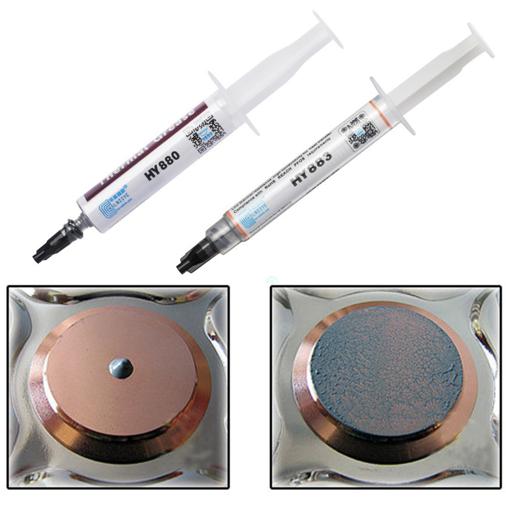 Extreme High Performance Thermal Grease Glue Heatsink with Spoon for