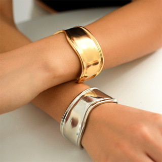 SINLEERY Fashion Cuba Stainless Steel Link Chain Bracelets Women Banglet  Jewelry Gift