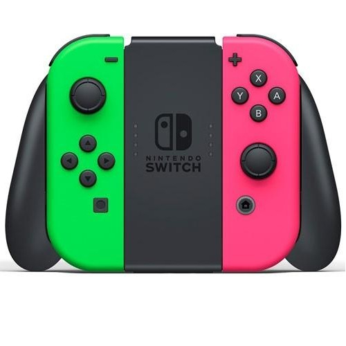 Nintendo Switch Joy-Con Controllers Neon Green Neon Pink L R