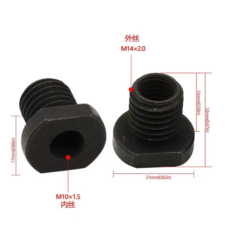 M10 spindle turning external thread M14/M16 thread polishing machine