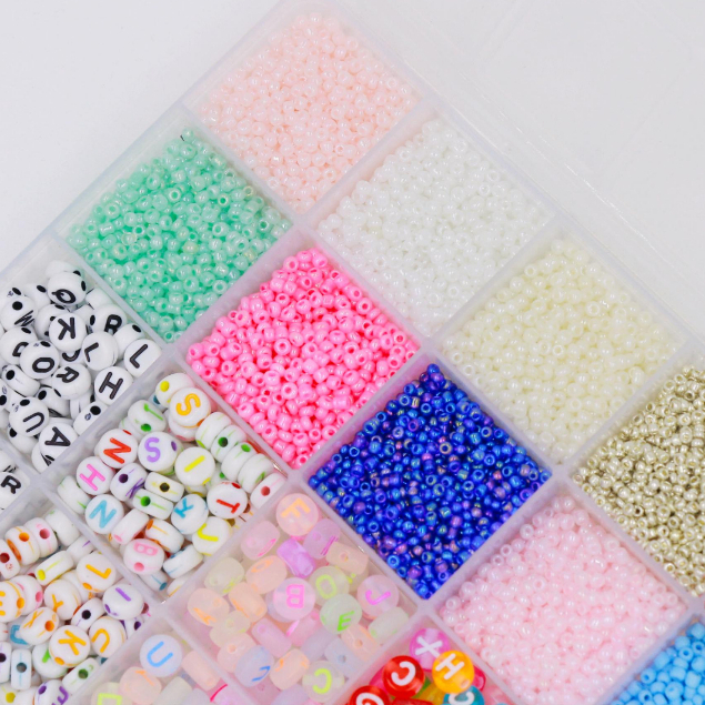 Wholesale SUNNYCLUE 1 Box DIY Make 10 Pairs Acrylic Seed Beads