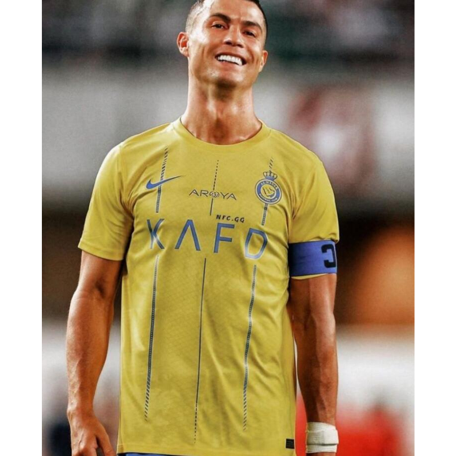 17.88 - RONALDO Al-Nassr Home Jersey 23/24 CR7 Mane stadium