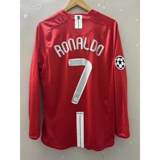 Vintage Soccer Jersey RONALDO #7 Manchester United Home Long