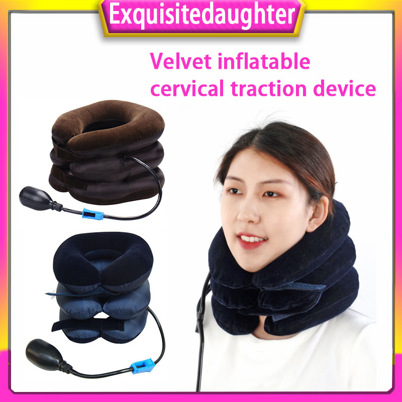 Neck Cervical Traction Device Inflatable Neck Brace Support Cervical