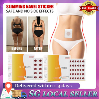 30 Pieces Slimming Detox Patch Belly Button Patch for Slimming