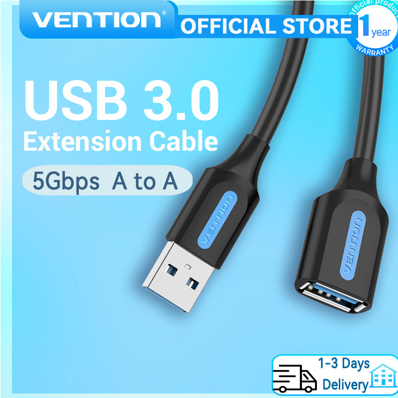 Vention Usb Extension Cable Male To Female Usb 3 0 Cable Fast Speed Extender Cord Usb 2 0