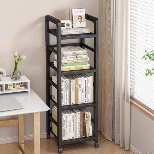 Bookcase storage rack, floor to floor, multi-layer storage rack, iron ...