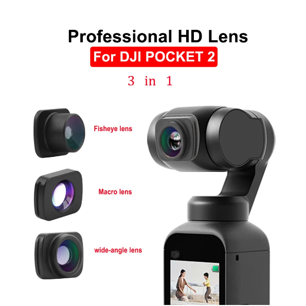 Portable Large Wide-Angle Lens Professional HD Magnetic Structure