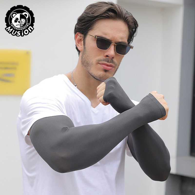 High Elastic Plus Size Arm Sleeves Sun Protection Hand Sock Extended and Widened Big Size Sleeve