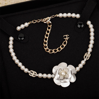 Chanel Style Pearl Fashion Pet Collar/Necklace
