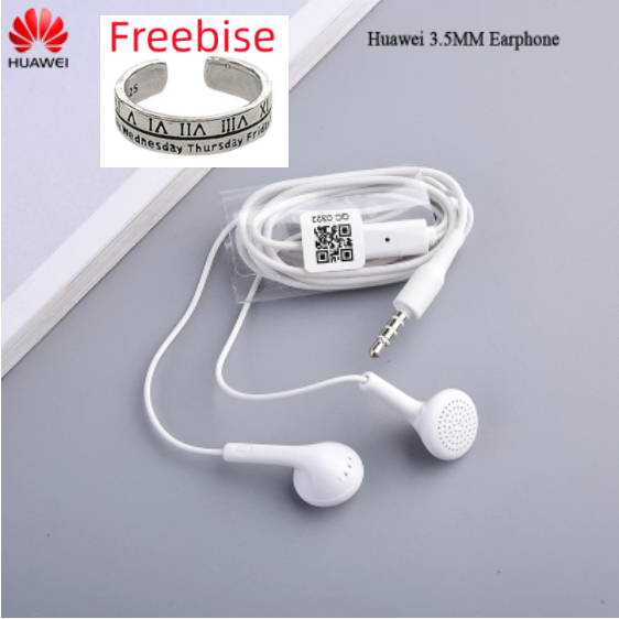 Original Huawei 3.5mm earphone in ear jack wired control headset