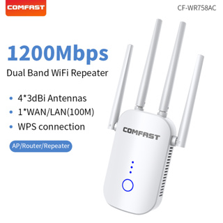 High Speed 3000Mbps 2.4G 5g Dual Band WiFi 6 Repeater 802.11ax Wireless  Range Extender with 4 Antennas - China WiFi Repeater, WiFi Extender