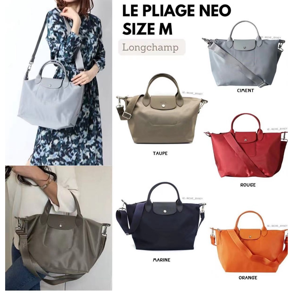 Longchamp neo size discount chart