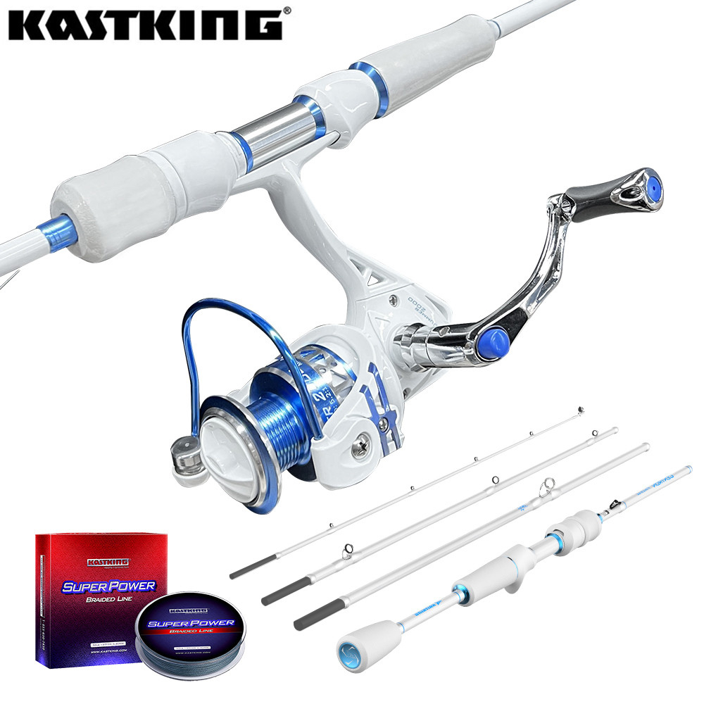 KastKing Portable Travel Spinning Fishing Reel and Rod Set Centron