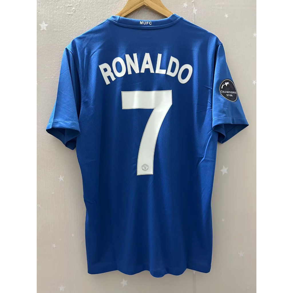 Manchester United Jersey RONALDO #7 Custom Home Soccer Jersey 2007/08