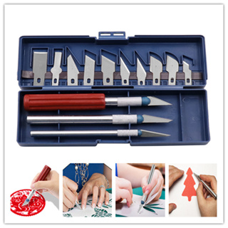  Carving Tools, 13PCS Woodworking Tools Multifunction Woodcarving  Tools Set with Replaceable Blades Marking Knife Woodworking Carving Kit  Crafts for Adults : Arts, Crafts & Sewing