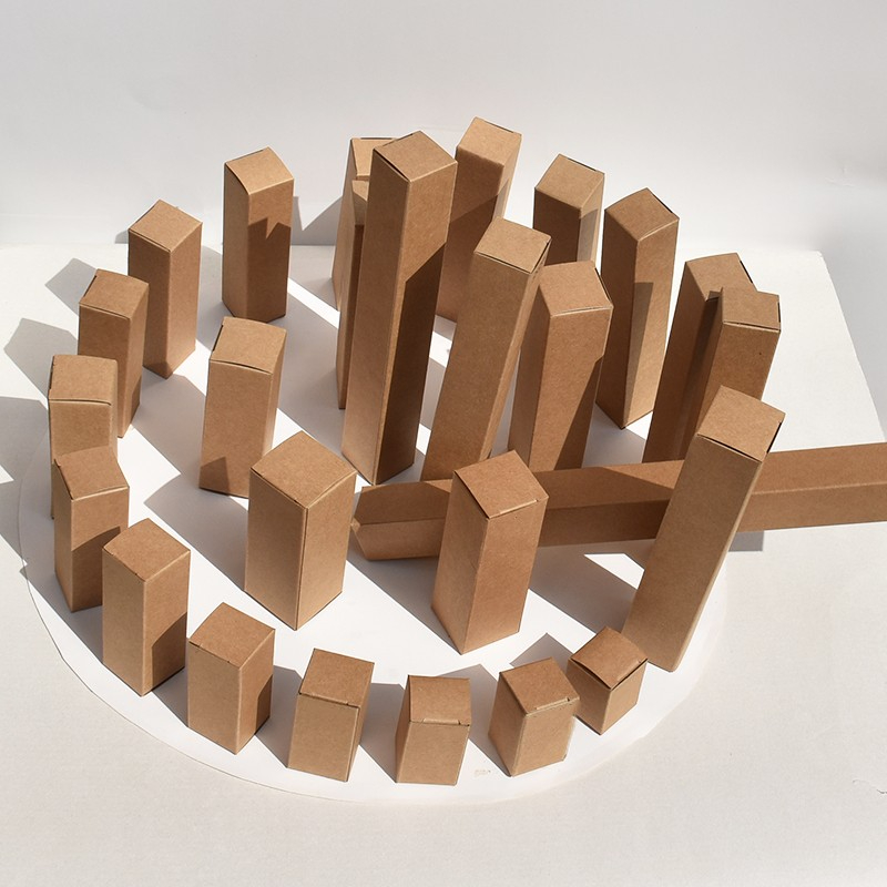 50pcs/Lot Brown Cardboard Small Box Wholesale 350G Various Sizes Black ...